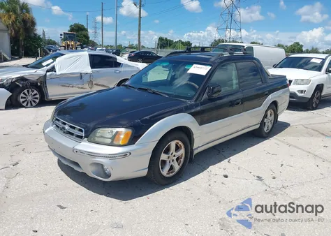 2003 Subaru Baja z USA, uszkodzony, nr VIN 4S4BT61C637101644